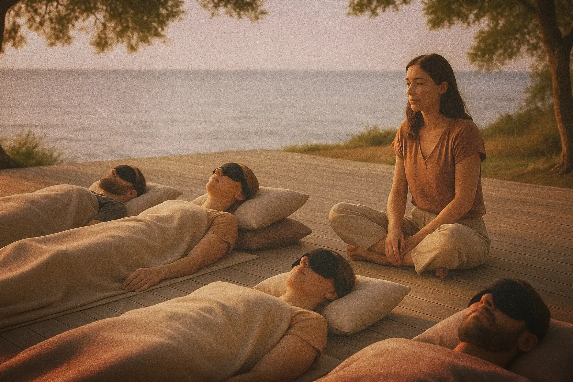 Breathwork session in Ibiza