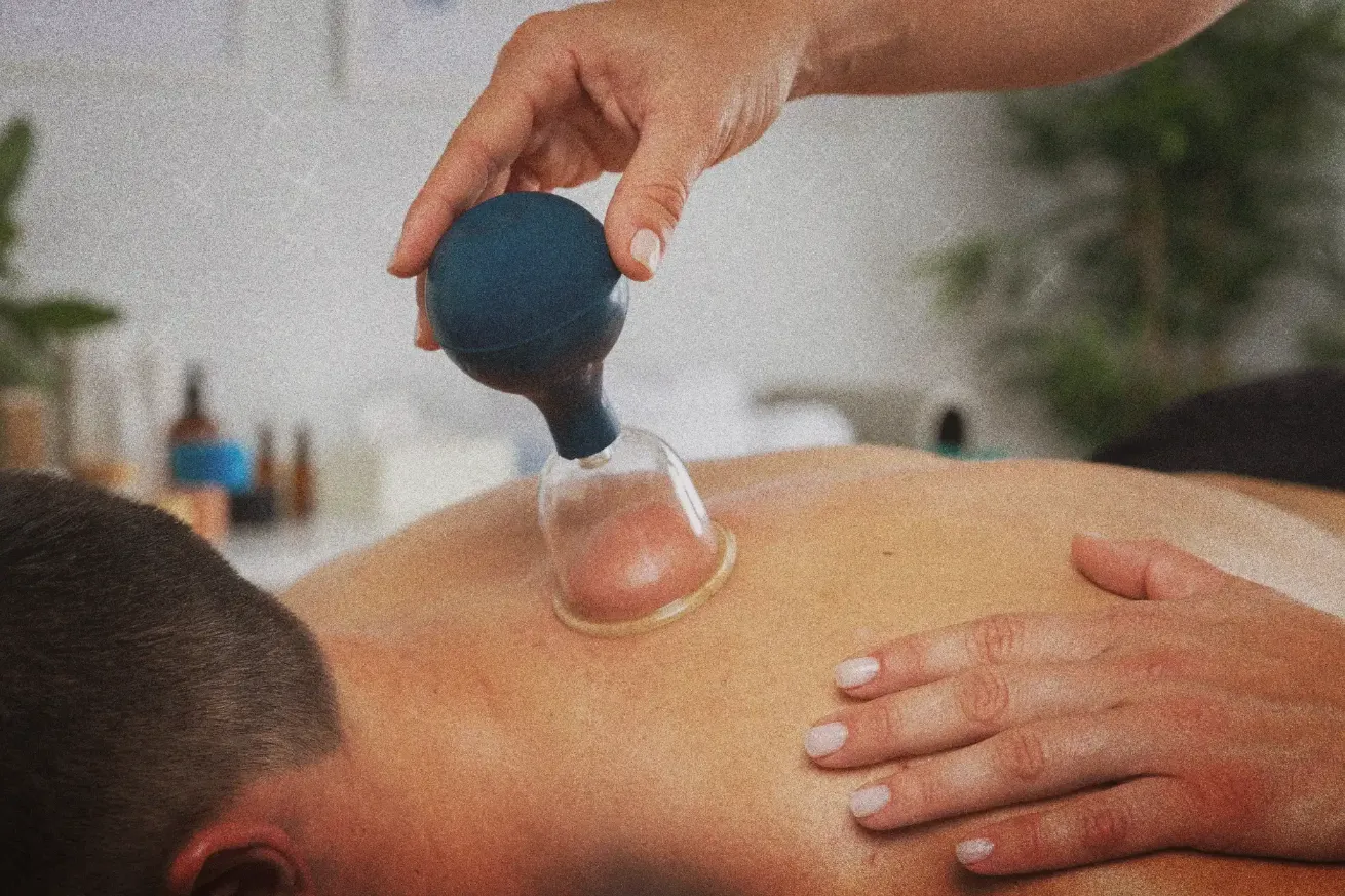 Cupping session in Ibiza