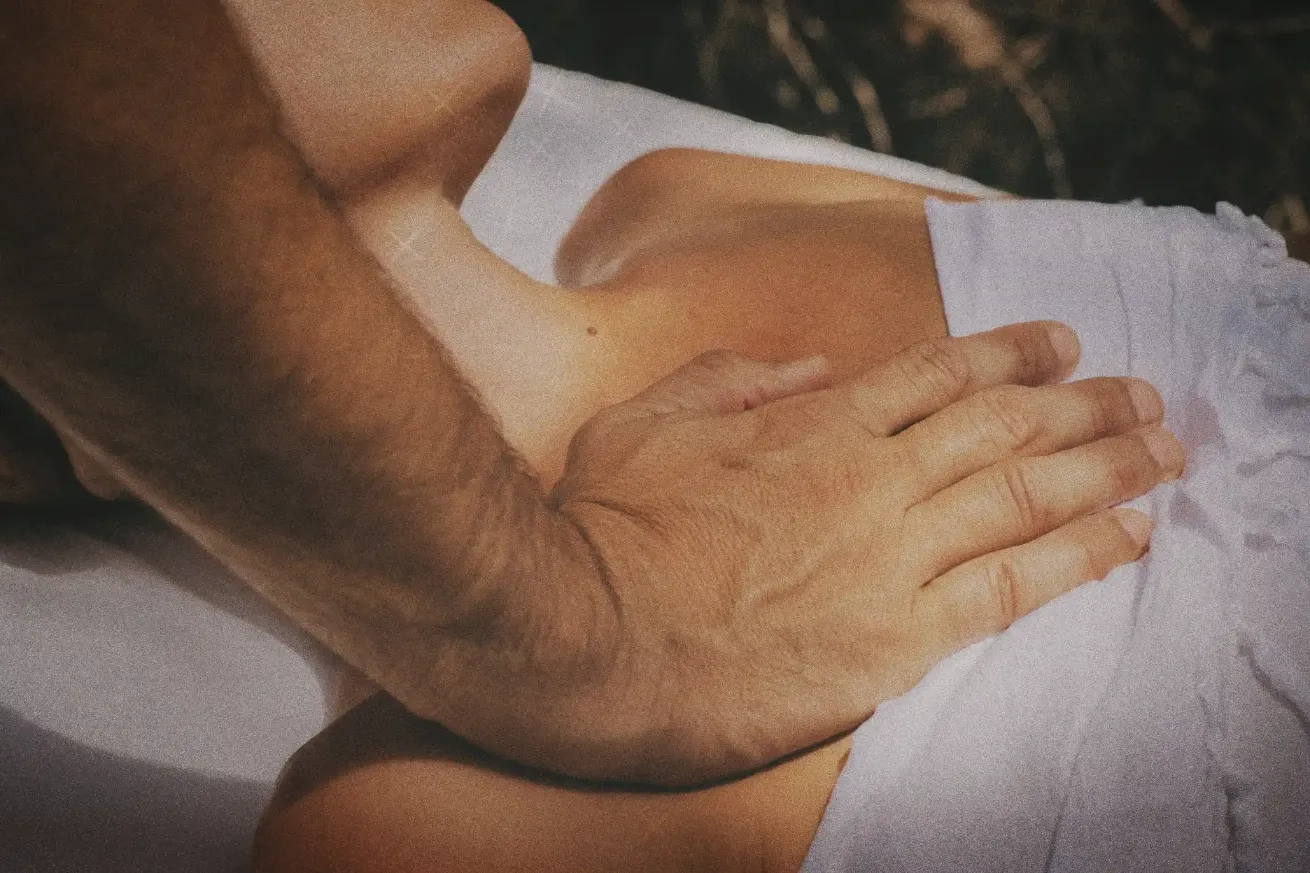 Myofascial release session in Ibiza