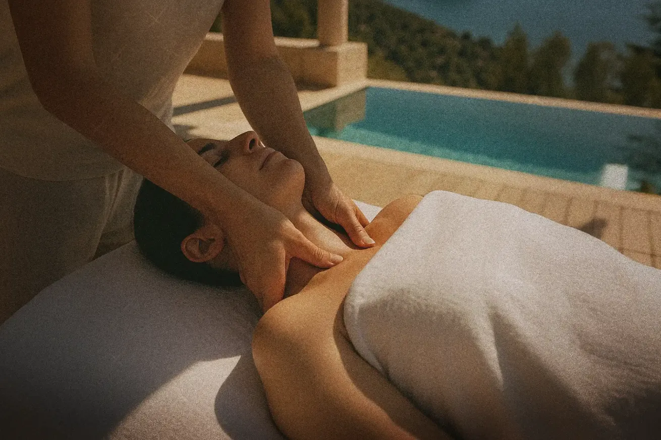 Osteopathy session in Ibiza