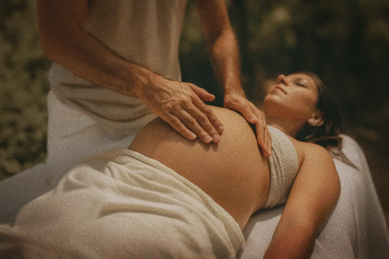 Pregnancy Massage session in Ibiza