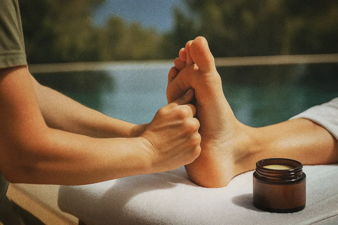 Reflexology session in Ibiza