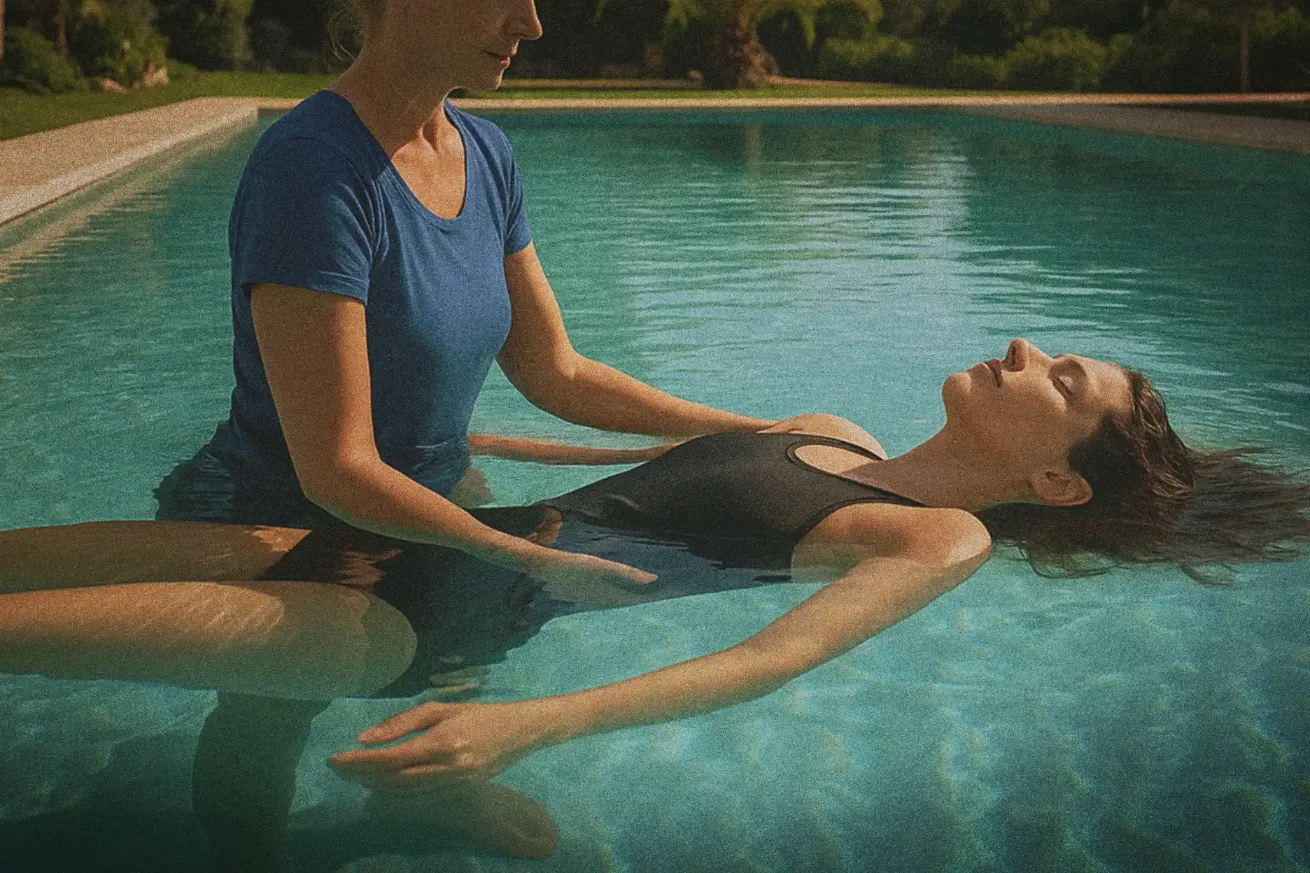 Water Breath Therapy session in Ibiza
