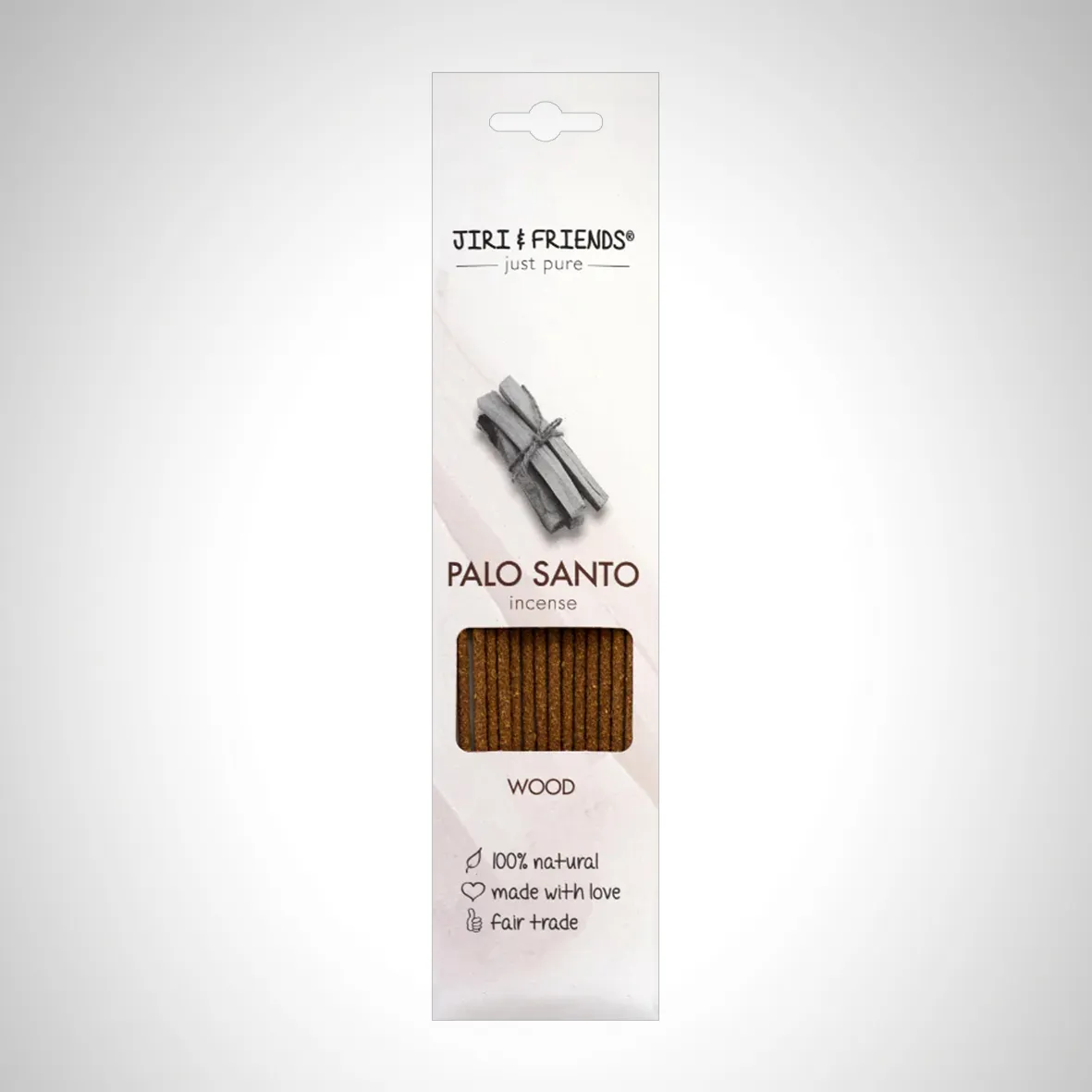 Jiri & Friends Incense Wood Palo Santo 15 ud